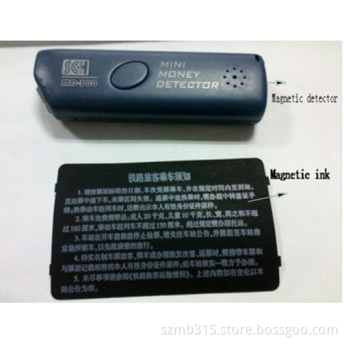 Black Magnetic Ink by Offset Printing Manufacturer (MA1208)